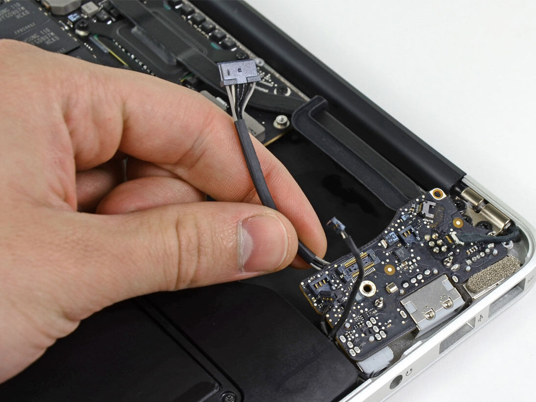 macbook i/o board repair, macbook air i/o board replacement